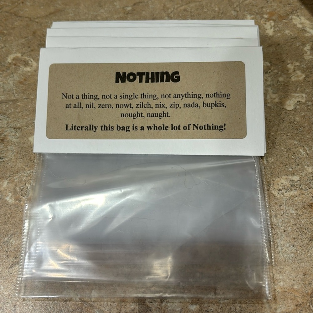 ✂️Gag Gift: Bag of Nothing✂️